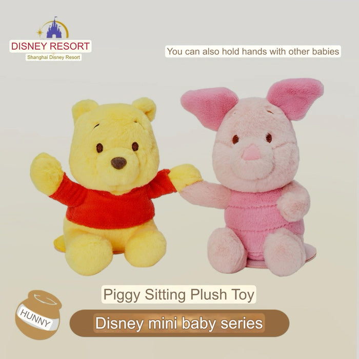 SHDL - Sitting Piglet Shoulder Plush Toy (with Magnets)
