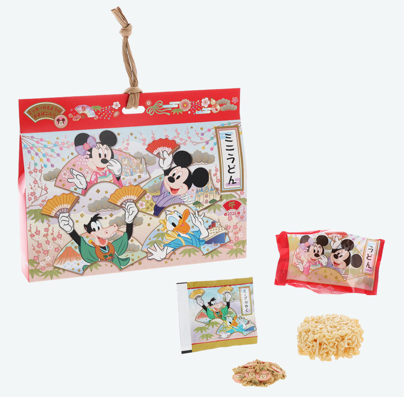 TDR - 2026 Happy New Year Mickey & Friends Collection x Mickey & Friends Mini Udom Paper Box Set (Release Date: Dec 1, 2025)