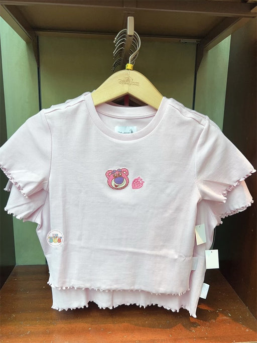 HKDL - Lotso Crop Top or Short T Shirt for Adults