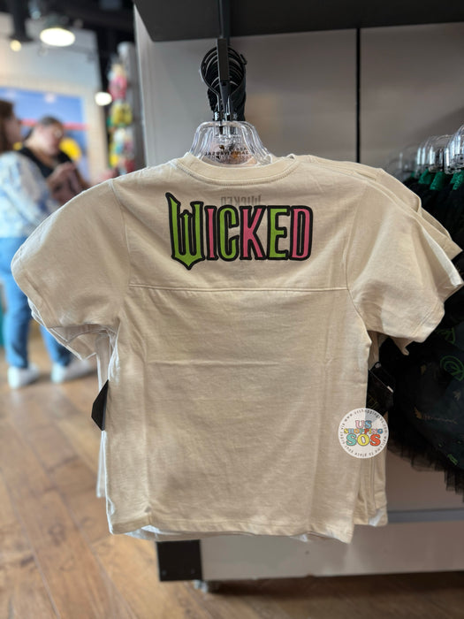 Universal Studios - Wicked: For Good Cutie - Elphaba & Glinda Cream T-Shirt (Youth)