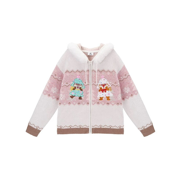 SHDL - 2025 Mickey & Friends Christmas Waltz Dance Collection x Chip & Dale Cardigan (Adults)