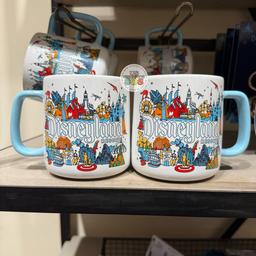DLR/WDW - Disney Park Attraction & Logo Ceramic Mug
