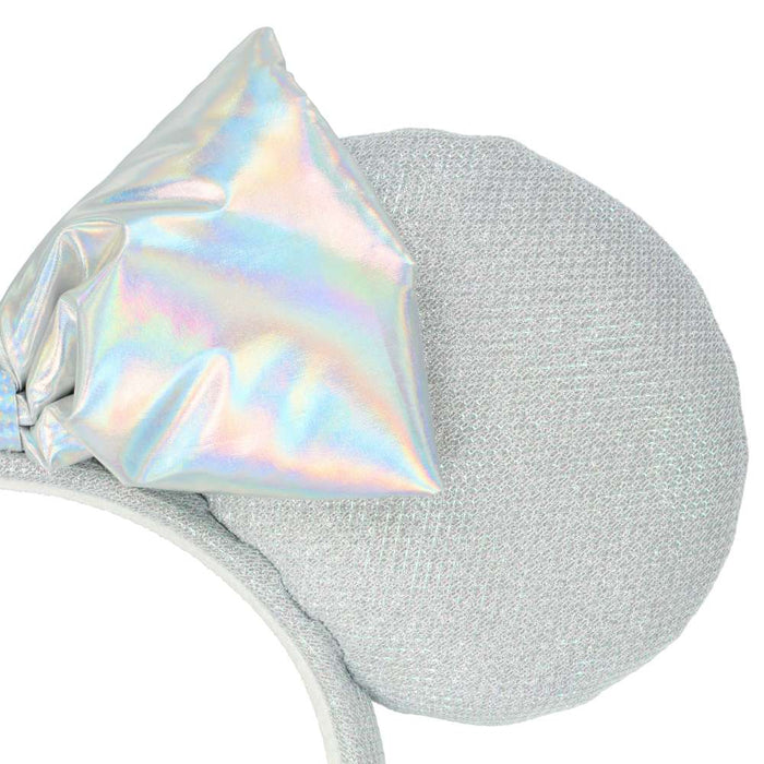 TDR - Minnie Mouse Glittering Metallic Ear Headband Color: Silver (Release Date: May 8, 2025)