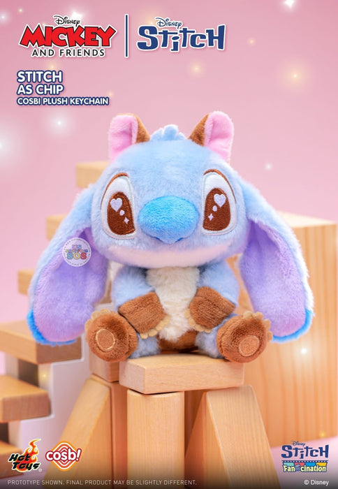 Hot Toy Cosbi - Mickey & Friends Stitch Plush Keychain Blind Box (Release Date: Oct 28, 2025)