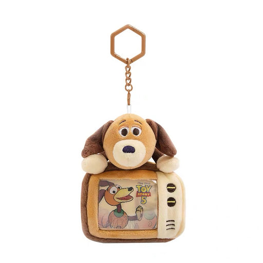China Exclusive Potdemiel - Toy Story 5 "Playful Time Machine" x Slinky Dog Plush Keychain & Pouch