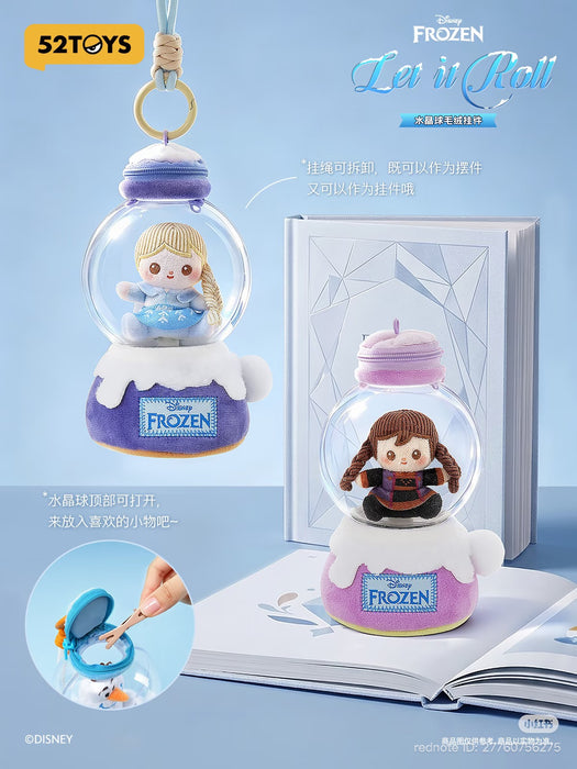 China Exclusive 52 Toys - 2026 Disney Frozen ‘Let it Roll’ Crystal Ball Push Pendant Mystery Box (Release Date: Aug 20, 2026)