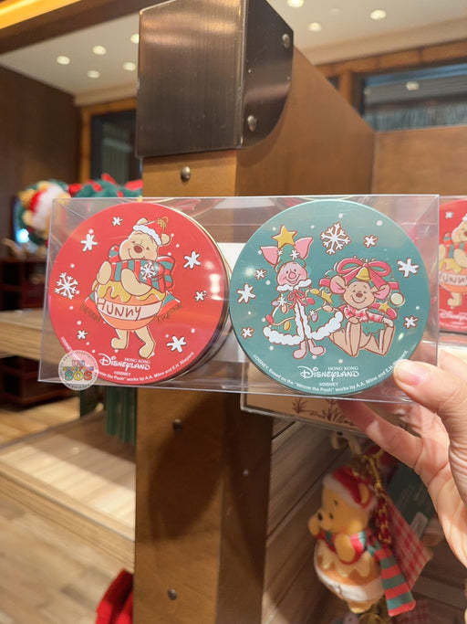 HKDL - 2025 Winnie the Pooh & Friends Christmas x Winnie the Pooh & Friends Milk Chocolate Crunch Box Set of 2