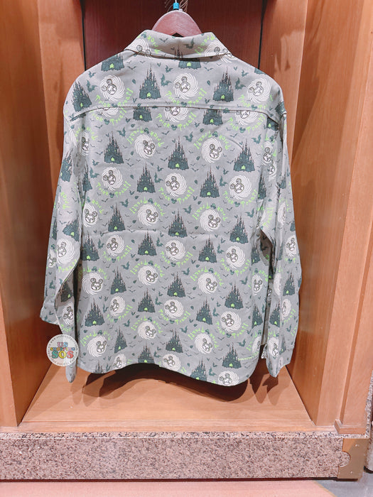 SHDL - 2026 Halloween Mickey and Friends Collection x Mickey Mouse All Over Print Long Sleeve Shirt for Adults (Release Date: Oct 4, 2026)