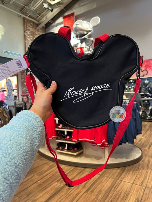 DLR/WDW - Mickey Mouse Big Face Crossbody Bag