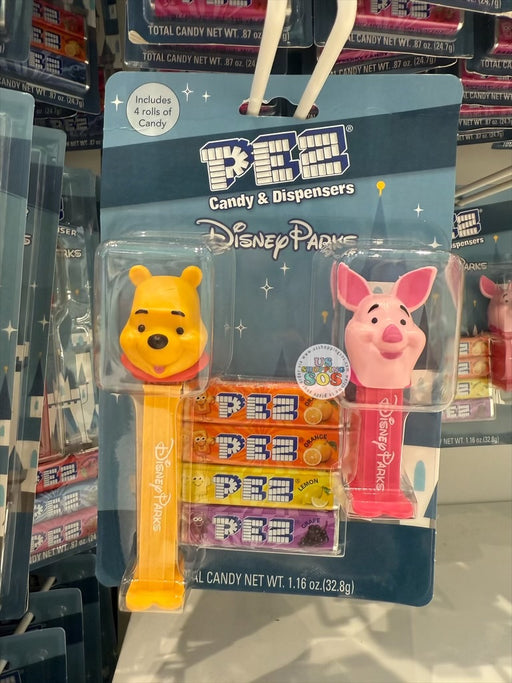 DLR/WDW - Disney x Pez - Pooh & Piglet Candy & Dispensers Pack
