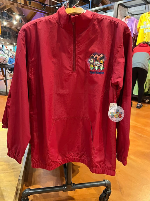 WDW - Magic Kingdom 2026 - Red Windbreaker Pullover (Adult)