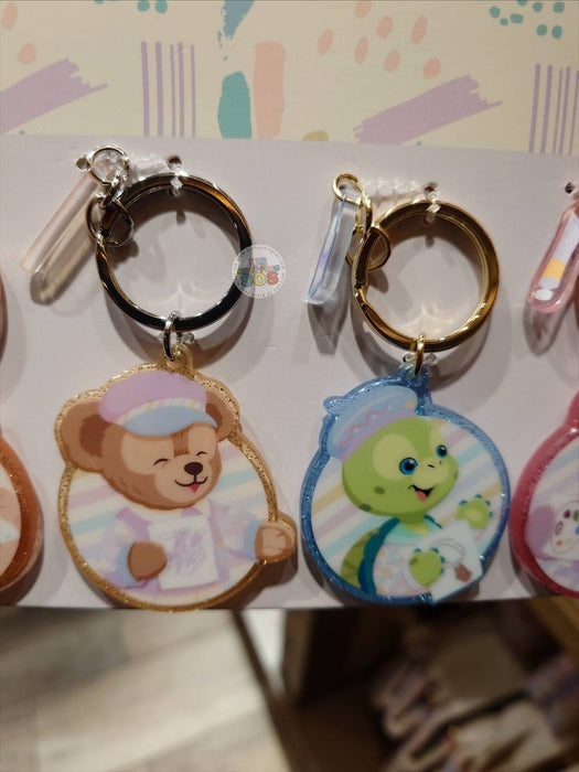 HKDL - Duffy and Friends Smiles Go Ground 2025 x Keychains Set