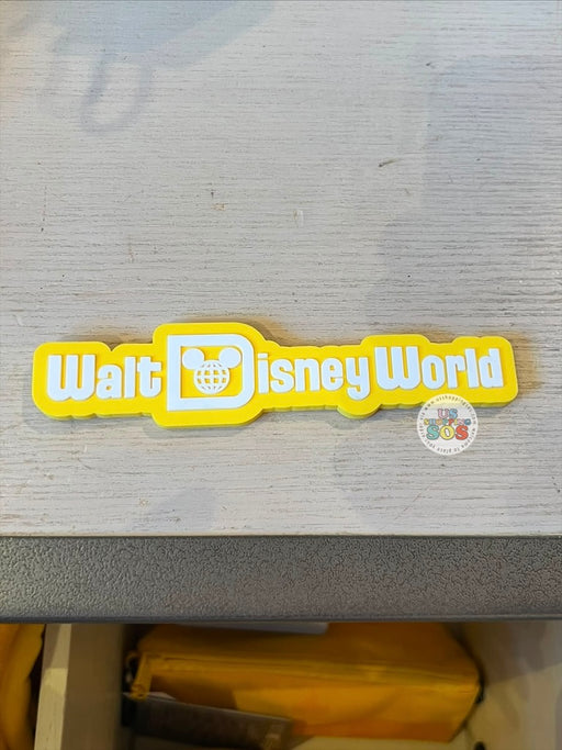 WDW Exclusive - Logo Mania 2026 Popcorn on Main Street - Bright Yellow Walt Disney World Magnet