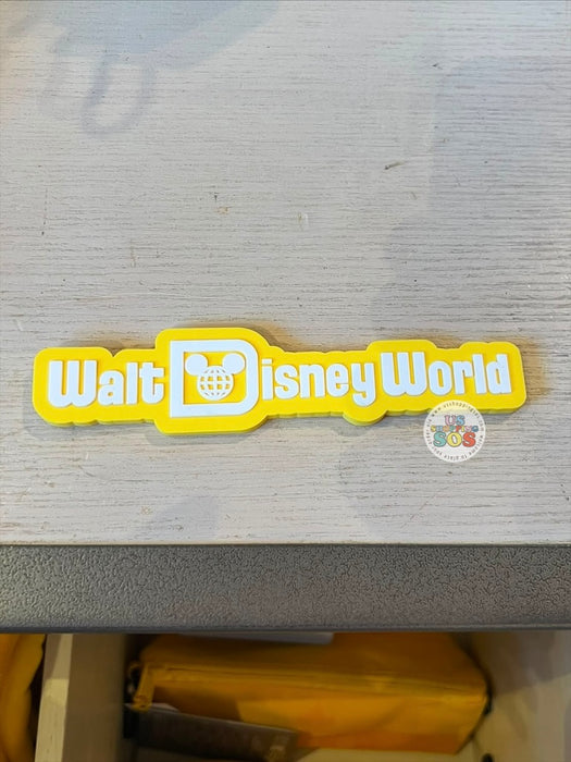 WDW Exclusive - Logo Mania 2026 Popcorn on Main Street - Bright Yellow Walt Disney World Magnet