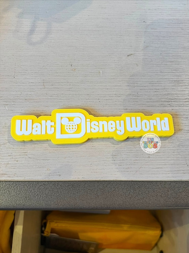 WDW Exclusive - Logo Mania 2026 Popcorn on Main Street - Bright Yellow Walt Disney World Magnet