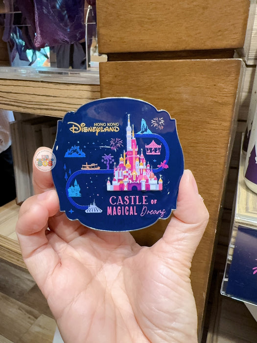 HKDL - 20th Anniversary Skyline "Castle of Magical Dream" Magnet