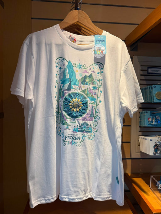 DLP - 2026 World of Frozen x Arendelle Print T Shirt for Adults