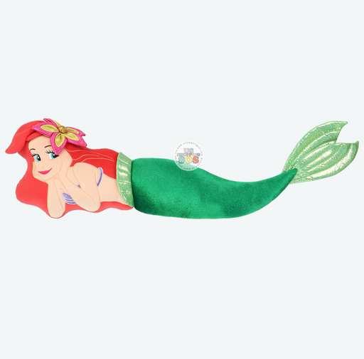 TDR - The Little Mermaid Ariel Shaped Long Cushion Size M (Release Date: Jan 22, 2026)