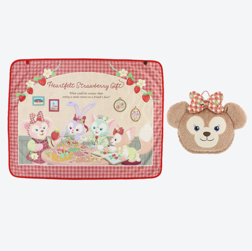 TDR - Duffy & Friends "Heartfelt Strawberry Gift" Collection x ShellieMay Face Shaped Backpack & Blanket (Release Date: Jan 15)