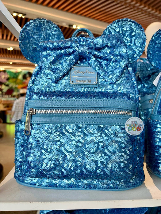 bnwt mini blue backpack DLR/WDW