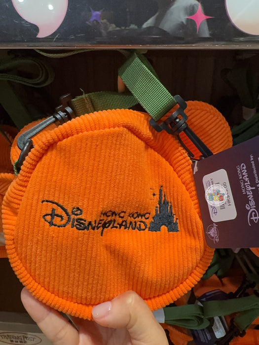 HKDL - 2026 Disney Halloween - Mickey and Friends Spooky Rock Band Collection x Mickey Jack-o'-Lantern Mini Shoulder Bag with Snack