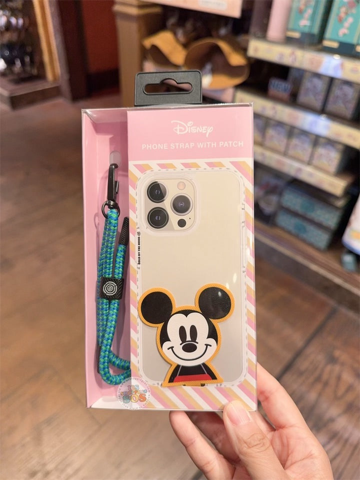 HKDL - Mickey Mouse Phone Strap with Patch — USShoppingSOS