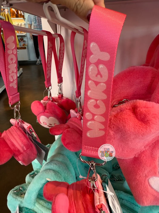 DLR/WDW - Candy Pastel 2026 - Mickey Mouse Plush Coin Pouches Wristlet