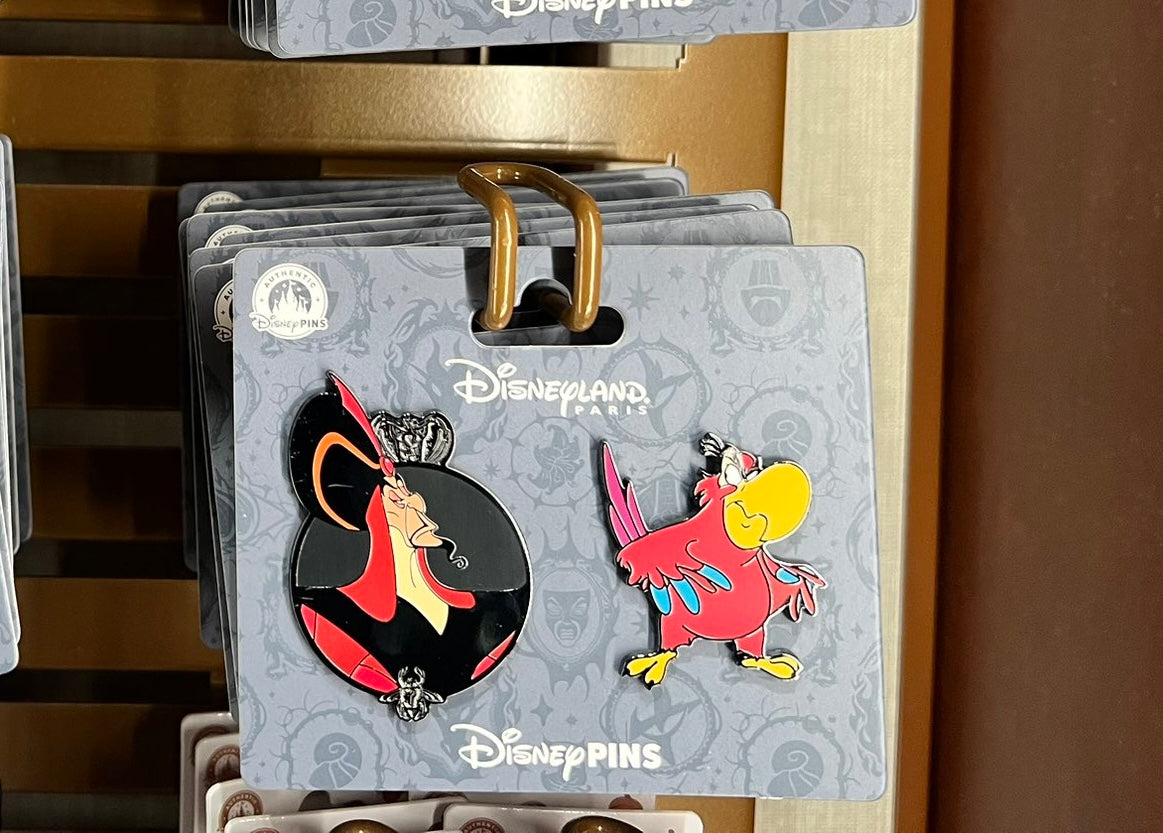 DLP - Disney Villain 2025 x Jafar & Iago Pins Set