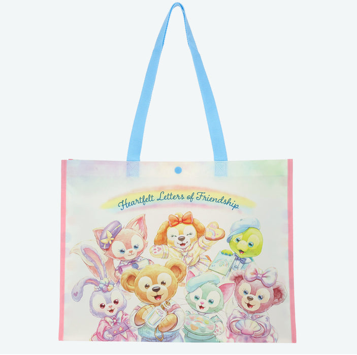 TDR - Duffy & Friends "Heartfelt Letters of Friendship" Collection x Eco Shopping Tote (Release Date: Jan 8, 2026)
