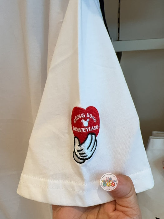 HKDL - Love Hong Kong Disneyland 2026 - Mickey Heart Hand T-shirt