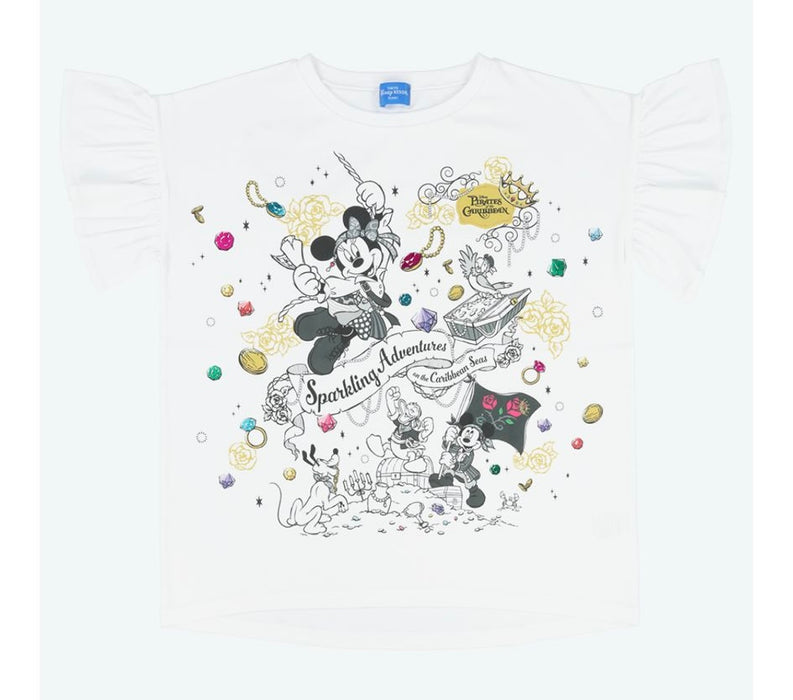 TDR - Mickey & Friends Disney Pirates of the Caribbean 2025 Collection x T Shirt for Women (Release Date: May 29, 2025)