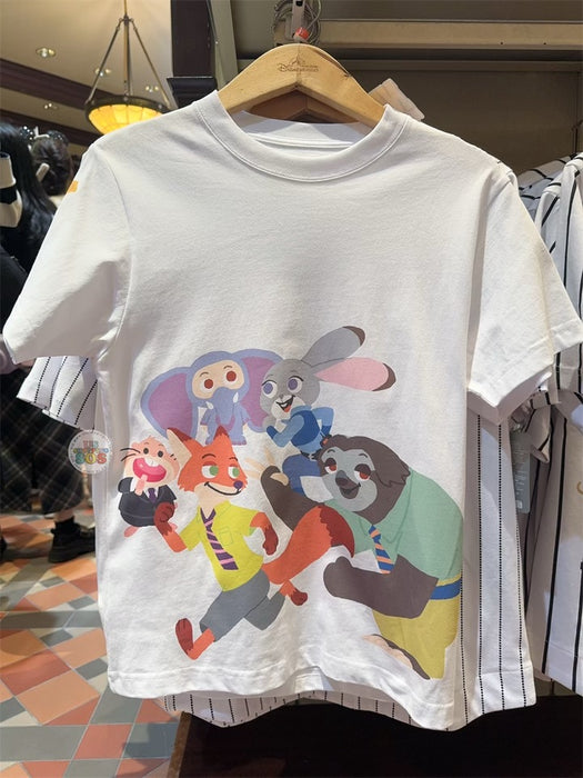 HKDL - Zotoopia T Shirt for Adults (Color: White)