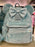 DLR/WDW - Loungefly Minnie Baby Blue Tinsel Faux Fur Backpack