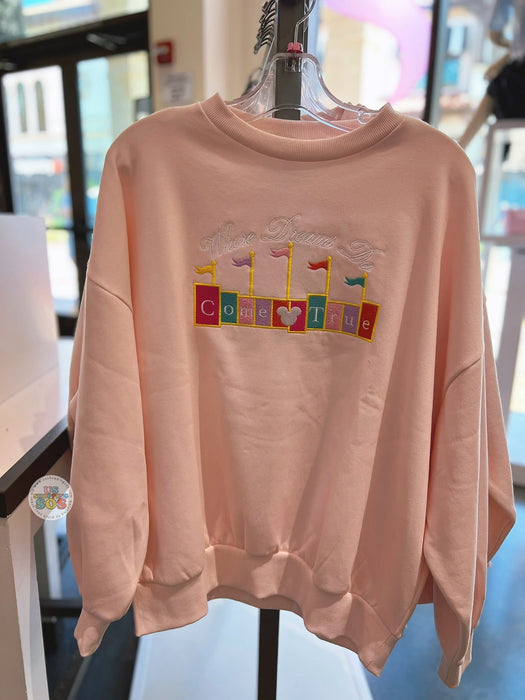 Disney x 2026 SkinnyDip Apparel Collection x “Where Dreams Do Come True” Sweatshirt (Adults)
