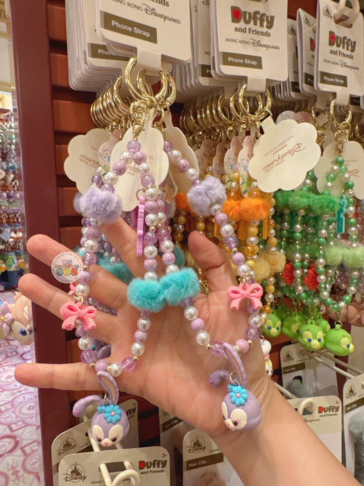 HKDL - Duffy & Friends Beads & Pom Pom Phone Strap x StellaLou