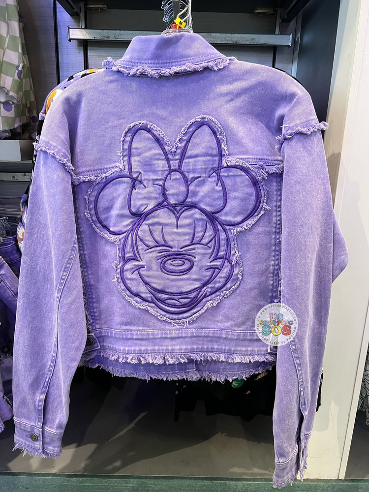 DLR/WDW - Her Universe Minnie Purple Denim Jacket (Adult)