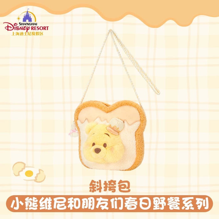 SHDL - 2026 Winnie the Pooh & Friends Spring Picnic Collection x Winnie the Pooh Plushy Shoulder Bag