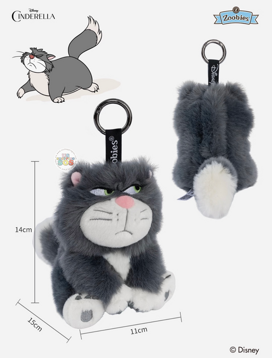 China Exclusive Zoobies x Cinderella Lucifer ‘The Arrogant’ Plush Keychain & Pouch