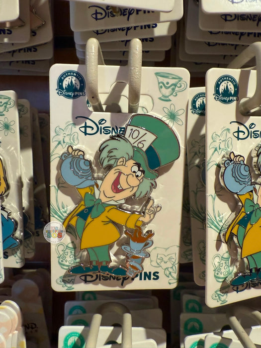 DLP - 2026 Alice in the Wonderland Collection x Mad Hatter Pin Badge
