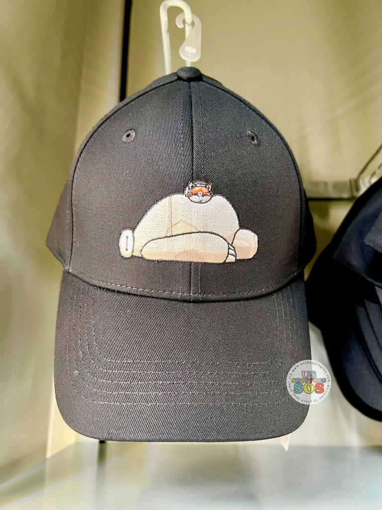 DLR - Big Hero 6 - Baymax & Mochi Black Baseball Cap  display picture 1
