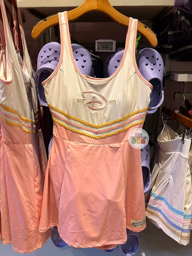 DLR/WDW - Her/Our Universe WDW Nostalgia 2026 - Pink/Cream Sporty Dress (Adult)