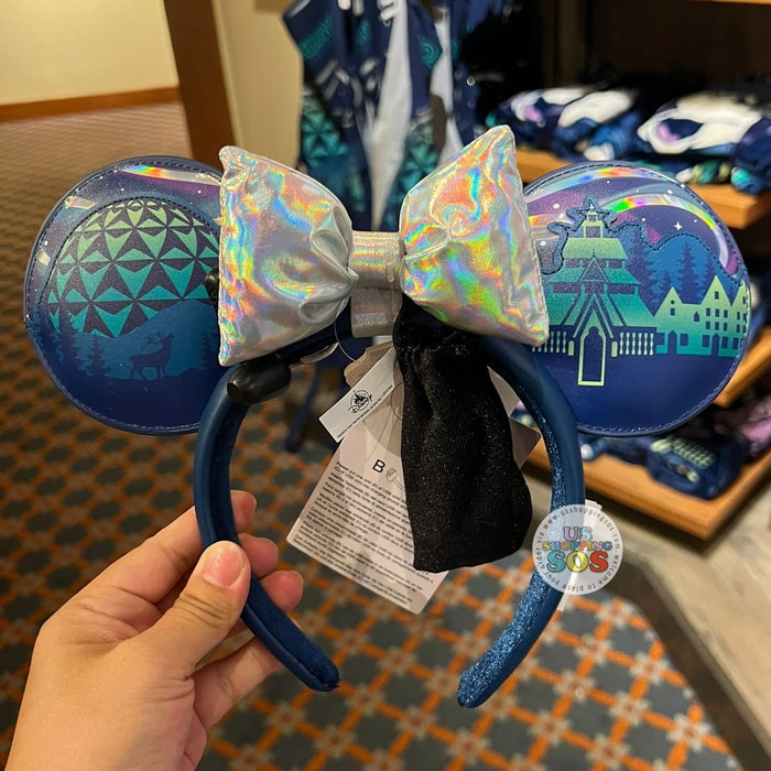 WDW - Epcot World Showcase Norway 🇳🇴 - Mickey and Minnie Aurora Time 2025 - Light-Up Ear Headband