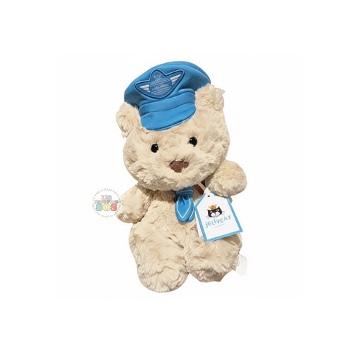 Harrods Exclusive Jellycat Bartholomew Bear Junior Pilot Plush Toy