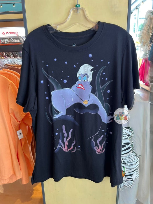 DLR/WDW - Halloween 2026 - The Little Mermaid Ursula “So Drama” Black Graphic Tee (Adult)