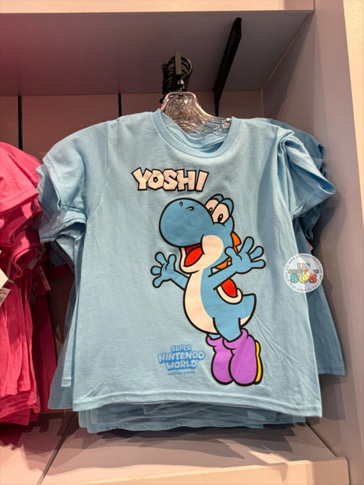 Universal Studios - Super Nintendo World - Yoshi Blue Tee (Youth)