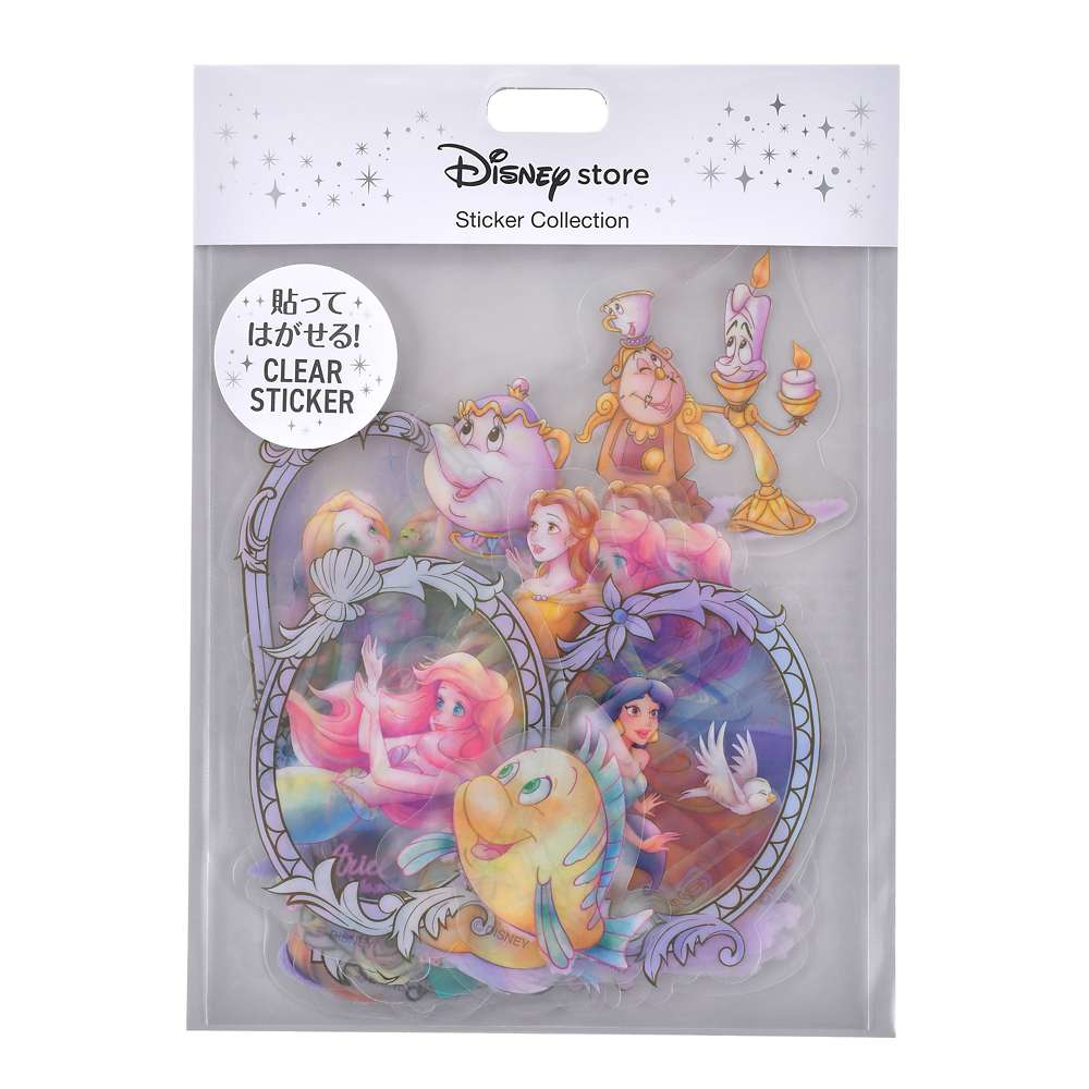 JDS - 2026 Sticker Collection x Disney Characters Sunlight Clear Stick and Peel Sticker