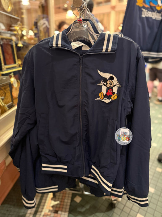 DLR/WDW - Mickey & Friends Navy Baseball Jacket (Adult)