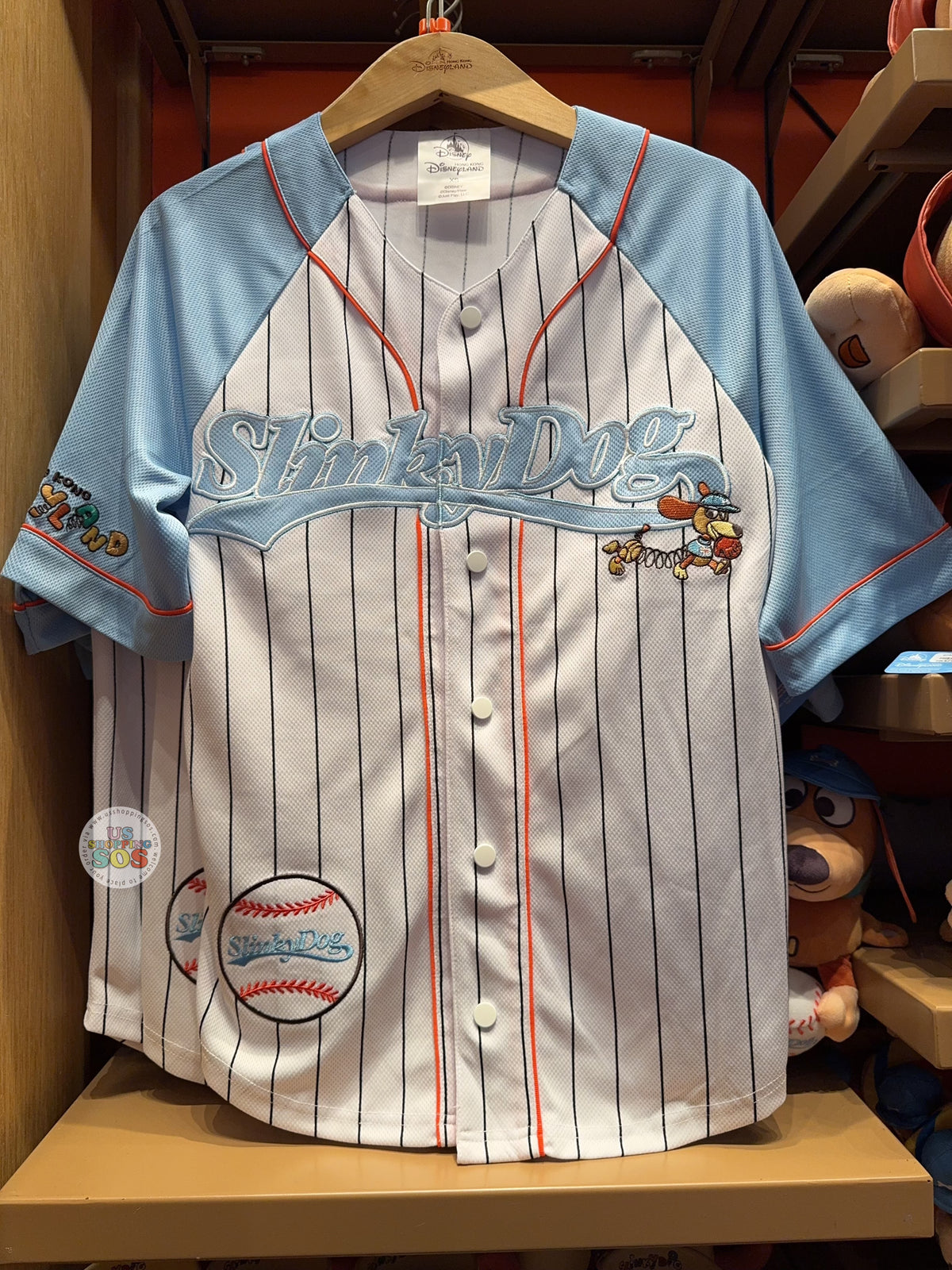 HKDL - Toy Story Slinky Dog Baseball Jersey for Adults — USShoppingSOS