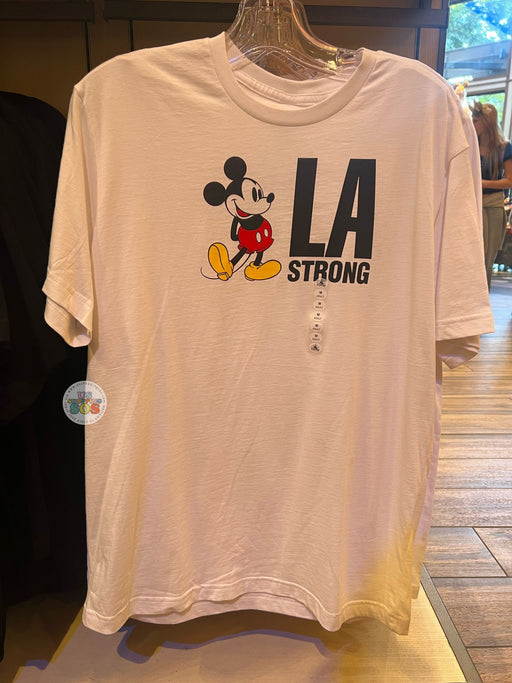 DLR - Mickey LA Strong White T-shirt (Adults)