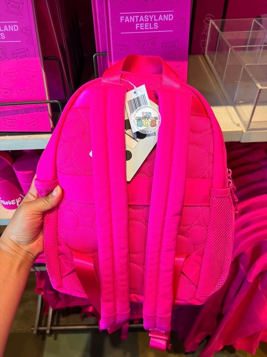 DLR/WDW - Logo Mania 2026 Fantasyland Feels - Bright Pink Park Logo Headband Friendly Mini Backpack